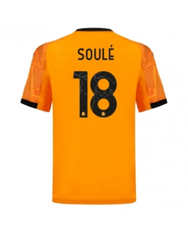 Billige Fotballdrakt AS Roma Matias Soule #18 Replika Bortedrakt 2025-26 Kortermet Billige Fotballdrakt AS Roma Matias Soule #18 Replika Bortedrakt 2025-26 Kortermet
